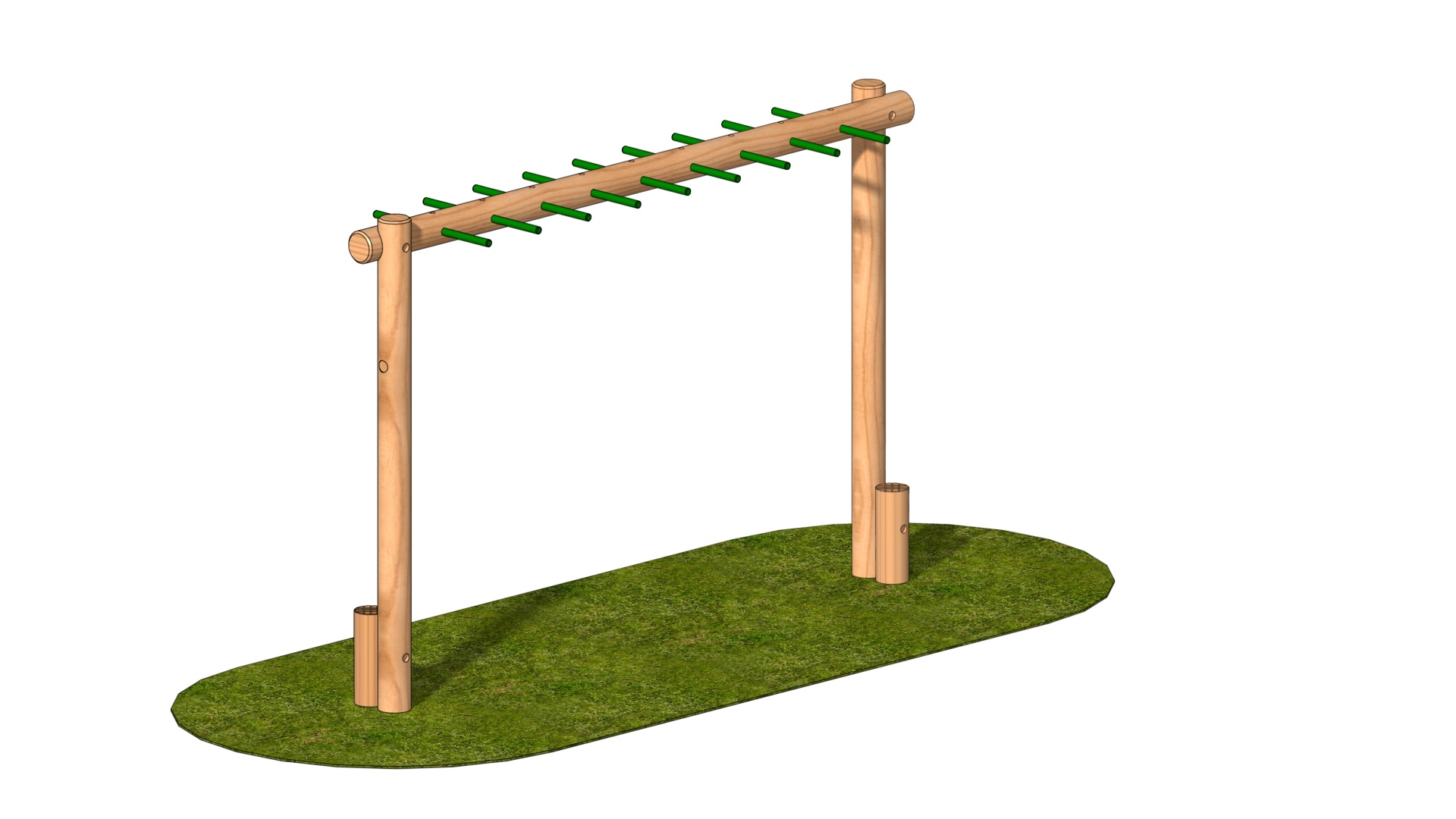 Monkey Bar Log